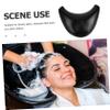 ASAKKURA U-Shaped Neck Pillow for Shampoo Bowls Non-Slip Gel Pad for Salon and Home Use Neck Support Cushion for Comfortable Hair Washing view 3