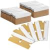 Bates- Single Edge Razor Blades, 100 Pack, Gold, Carbon Steel Razor Blades Single Edge Blades view 1