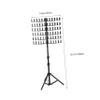 Beatifufu Height Adjustable Braiding Hair Rack Stand Hair Extension Holder for Salon Home Use Easy to Carry Braid Display Tool for Travel User-friendly Design for Beautiful Hairstyles view 2