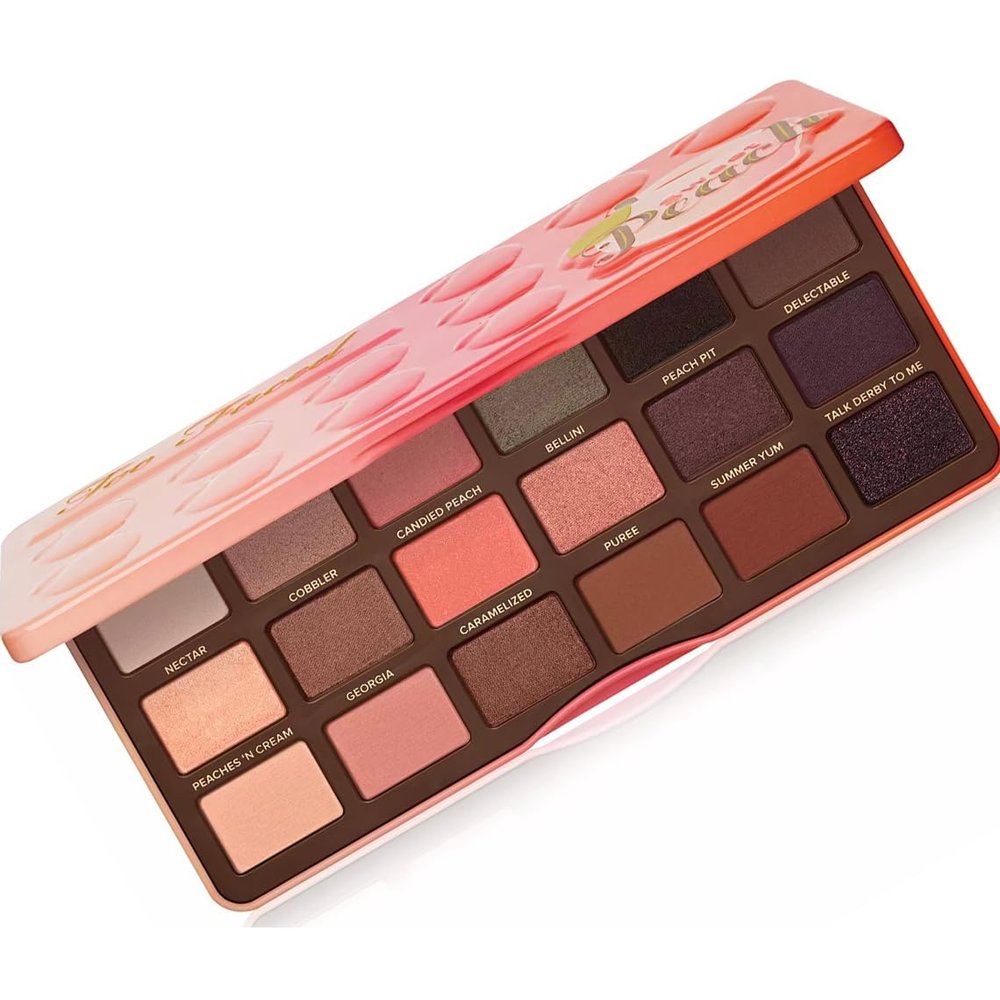 Sweet Peach Eyeshadow Palette,full size 18 colors