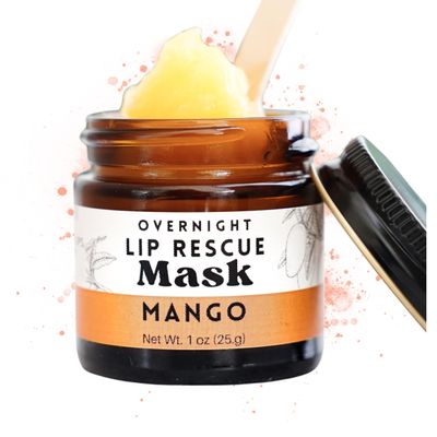Lip Sugar Scrub Vanilla Mint - Stocking Stuffer or small gift idea for women and girls (Mask - Mango)