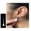 Insertable Piercing Cleaner Sturdy Tips Push Out Gunk, Odors; Clean in Seconds Multiple Piercings. Soothe Irritation One Swipe Right Through Easy Use for Maintaining Piercings By SWABX - 10 Count view 3