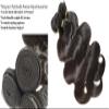 Elegante Collection Malaysian Hair 3 pack Bundle, 10" 12" 14", 285g total, 95g bundles, Premium Natural Human Hair, Body Wave Texture (16"18"20") view 3