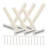 BIUDECO 20pcs Manual Beard Trimmer Hotel Supply Arm Hair Razor Multi-use Hair Shaver Handle Razor Tool view 1