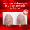 essie nail care, UV gel damage repair treatment, to the rescue nail repair base coat, 0.46 fl oz view 3