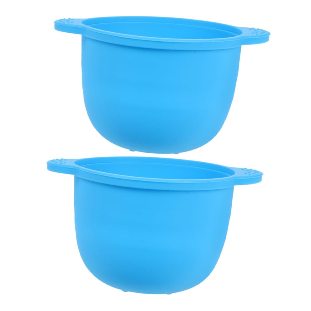 Beatifufu 2pcs Silicone Bowl Liner for Wax Warmer Reusable Wax Pot Replacement Hair Removal Melt Bowl
