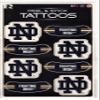 212 Main VTT200301 1 in. Notre Dame Fighting Irish Peel & Stick Temporary Tattoos - 8 Count view 1