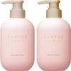 Clayge shampoo and conditioner set, White Jasmine & Musk Scent, Clay & Collagen Formula for Deep Hydration & Smooth Hair, 17 fl oz / 500ml, 2-Pack, Made in Japan view 1