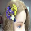 100% Handcrafted Stylish Wire Wrapped Hair Clip. Handmade Unique, Great Decoration, Good for Parties, Performing,gathering or Hang-out. (Pattern 3) view 2