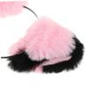 HOLIDYOYO Fluffy Cat Ears Headband for Girls Handmade Furry Hair Accessory for Halloween Cosplay and Carnival Parties Cute Fuzzy Design Comfortable Fit Versatile for Themed Events view 3