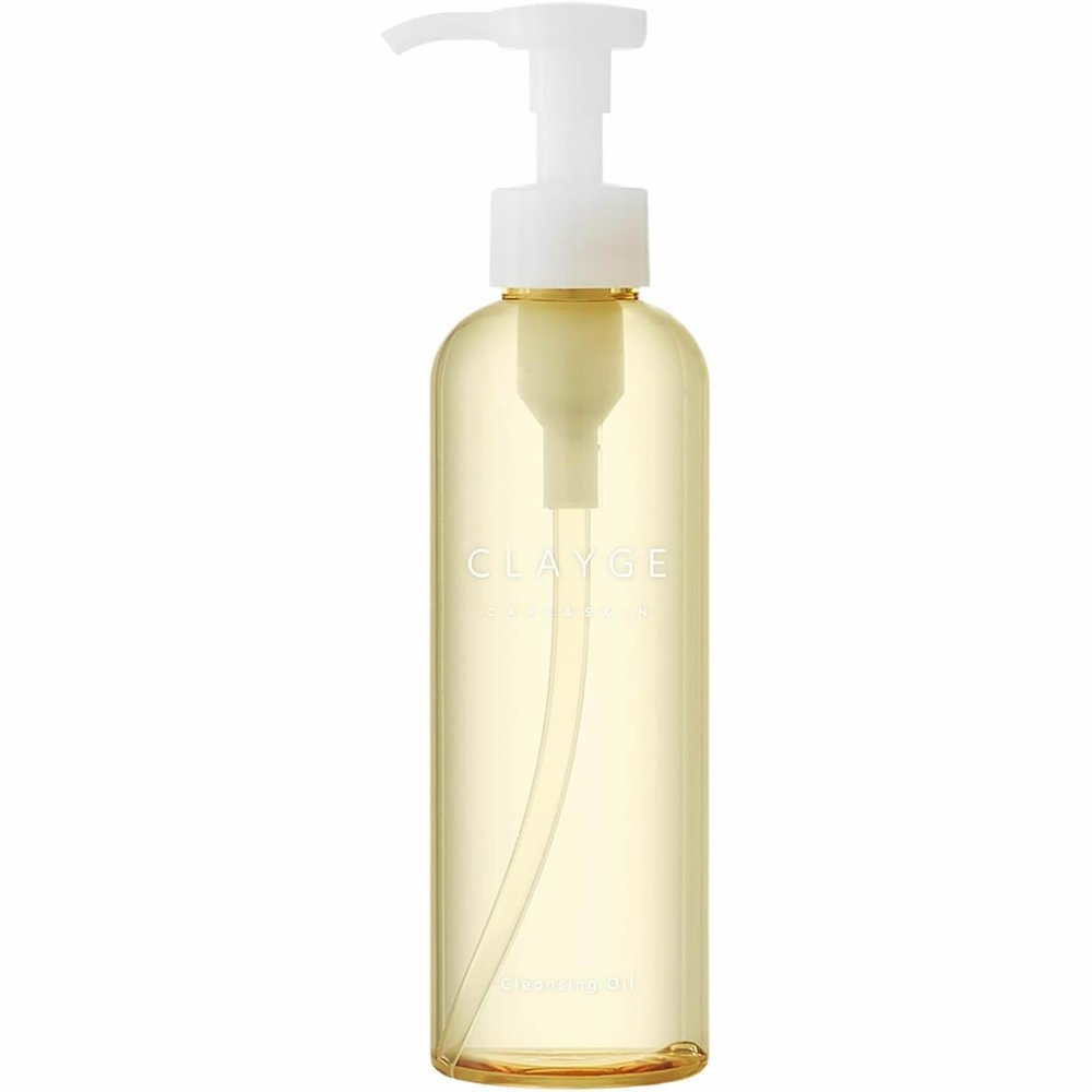 Clayge, Face Cleansing Oil, All in One Facial Cleanser & Makeup Removal with Clay & Oil Emulsion for Dry Skin, 6.4 fl oz / 190ml, Made in Japan