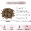 Lommel Messy Bun Hair Piece,Hair Buns Hair Pieces Loose Curly Hair Buns Scrunchies Natural Soft Clip in Ponytail Thick Updo Fake Hairpiece Bun for Women Daily Use(Light Brown with Blonde) view 2