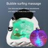 LSBHPPD Foot Spa Bath, Portable Pedicure Foot Spa Bathtub, Pedicure Bowl, Feet Spa Tub, Pedicure Spa Bathtub,Pedicure Chair Shampoo Sink, Sink Spa Foot Shower Wash Salon, Massage Foot,White view 2