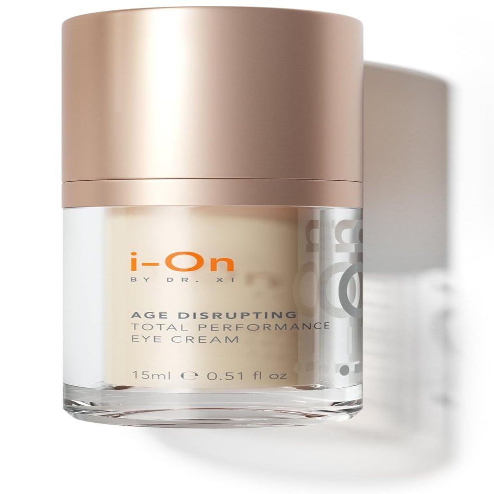 i-On Age Disrupting Total Performance Eye Cream - Targets Dark Circles, Puffiness & Wrinkles with DII Technology | Brighten & Hydrate | Paraben & Cruelty Free (0.51 Fl Oz)
