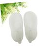 ASAKKURA Silicone Moisturizing Socks for Cracked Feet -Cracking Gel Boat Socks White Breathable Design for Foot Care Compatible All Shoe Types view 2