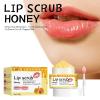 Honey Lip Scrub,Exfoliator and Lighten Lip Lines, Treatment Moisturizer with Lip, Natural Honey, Yellow view 2
