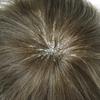 Hair Wonders Hair System for Men Swiss Lace Hairpiece for Men Toupee Real Natural Human Hair Lace Front Mens Hair System 6X9#6 Light Brown 100% Light Medium Density view 4