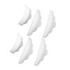 ASAKKURA 6pcs Eyelash Extension Kit Silicone Perming Curler Shield Pads Lash Curler Pads for Asian Eyes view 1