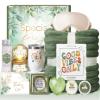 Christmas Birthday Gifts for Women Self Care Gift, Get Well Soon Gift Baskets Relaxing Spa Care Package for Women with Blanket, Unique Gifts Idea for Mom Mother Her Wife Girlfriend Best Friend Sister view 1