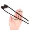 0.4 cm Real Human Hair Dreadlock Extensions 10 inch 10 Strands Full Handmade Permanent Locs Soft Natural Black Dreads Extensions for Men Women Kids,Can Be Dyed Bleached Curled view 4