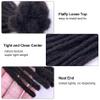 0.4 cm Permanent Loc Extensions Human Hair 8 inch 30 Strands Real Human Hair Dreadlock Extensions Natural Black Dreads Extensions for Men Women Kids 100% Unprocessed Natural Human Hair view 4
