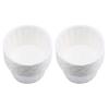 Paper Cups Hair Wax Hairless Bean Tools Wax Face Butter Bean White Cake Cup for Hair Removal 100PCS view 1