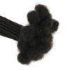 100% Real Human Hair 0.4cm Width 12 Inch Locs Extensions Human Hair Dreadlock 30 Strands Per Pack Full Handmade Dreadlock Extensions Can be dyed and bleached for Men Women Kids view 3