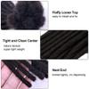 0.6cm Locs Extensions Human Hair 10 Inch 60 Strands 100% Full Handmade Permanent Dreadlock Extension Human Hair For Women/Men/Kids Can Be Dyed Bleached Curled view 4