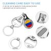 Armenia Flag Nail Clippers, Sharp Sturdy Fingernail and Toenail Clipper view 3