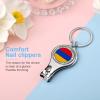 Armenia Flag Nail Clippers, Sharp Sturdy Fingernail and Toenail Clipper view 4