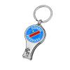 Flag of Congo Nail Clippers, Sharp Sturdy Fingernail and Toenail Clipper view 1