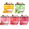 AOAZXBB 5PCS Bee Lip Balm Honey Pot Honey Watermelon Cherry Apple Strawberry Lip Balm,Moisturizing Sleeping Lip Mask Reduces Lip Lines Prevention Dry and Cracked view 1