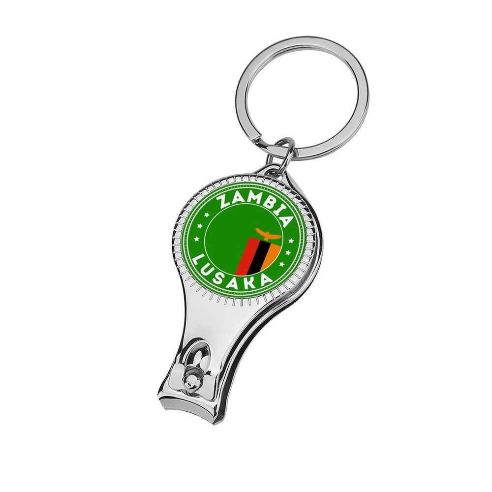 Flag of Zambia Nail Clippers, Sharp Sturdy Fingernail and Toenail Clipper