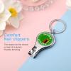 Flag of Zambia Nail Clippers, Sharp Sturdy Fingernail and Toenail Clipper view 4