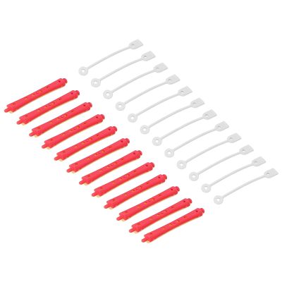 Hair Perm Rods, Hair Curling Rods 12pcs Plastic Cold Wave Curlers with Convenient Straps Perm Rods For Long Hair, For Professional Salon and Home Use