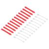 Hair Perm Rods, Hair Curling Rods 12pcs Plastic Cold Wave Curlers with Convenient Straps Perm Rods For Long Hair, For Professional Salon and Home Use view 4