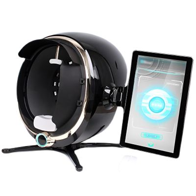 13.3i Inch/21.5 Inch Skin Analysis Machine 8 Spectral Imaging Technology Skin Test Device for Beauty Salon Use,Black-MJ-13.3in