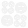 FOYTOKI 100pcs Disposable Beauty Gauze Facial Mask for Women Soft Skin Care Sheet Masks Precut Net for Facial Treatments view 1