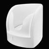 FlexiSpaceUS Muslim Footbath, Press Spray Foot Washer, PP Pedicure Footbath, with Inlet/Outlet Pipes and Angle Valves view 1