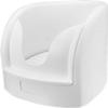 FlexiSpaceUS Muslim Footbath, Press Spray Foot Washer, PP Pedicure Footbath, with Inlet/Outlet Pipes and Angle Valves view 3