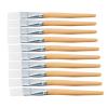 Clay Brush, Face Brush Applicator Brushes DIY Skincare Tool with Wooden Handle Brushes for Facials Soft Hair Mud Applicator view 3