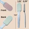 Double-Sided Pumice Stone & Foot File Rasp Heels Scraper Scrubber Cracked Feet Instant Exfoliator Buffer Dead Hard Skin Callus Remover  Elbows Hand Feet Pedicure Tool Corn Softener Sole Smoother view 2