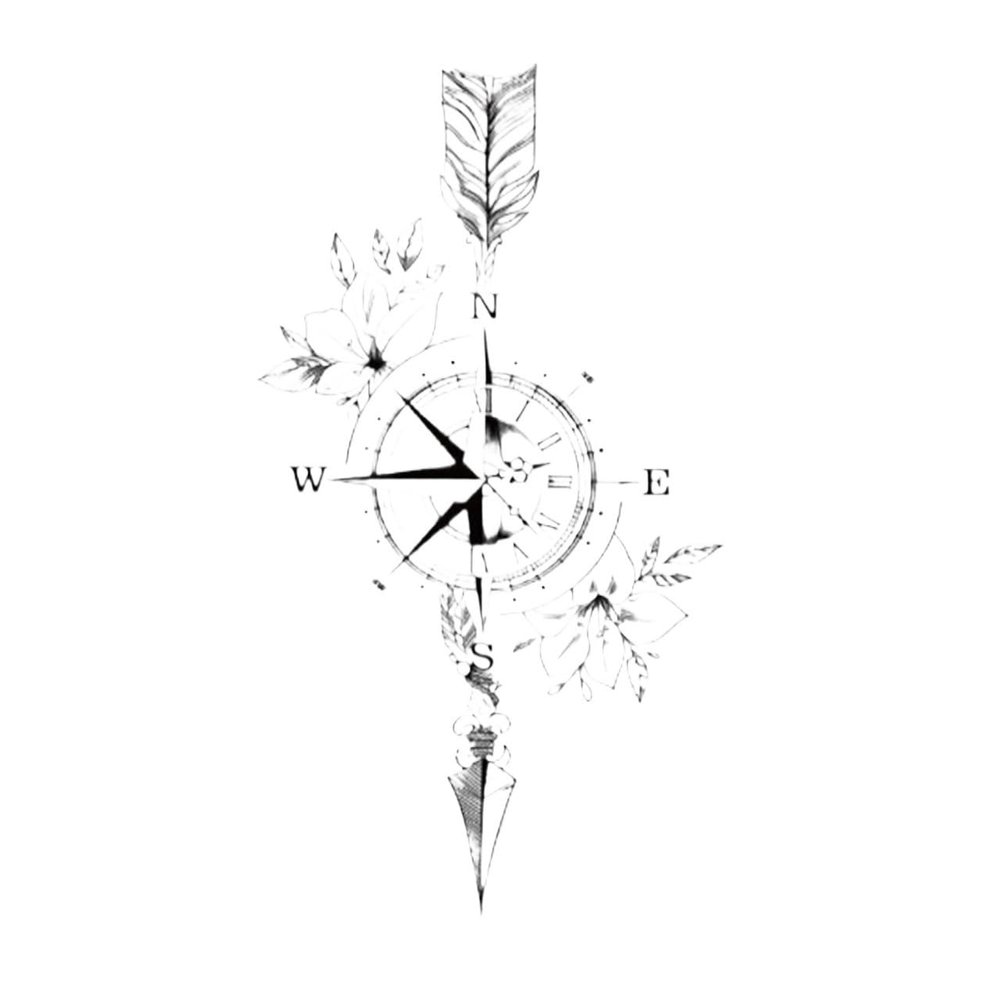 2pcs Temporary Tattoo Sticker Lotus Hand Small Tatoo Body Art Fake Tatto Men Women(01)