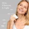Body Firm Crepe Erase Skin Revitalizing Tool, Red Light Therapy Device, Lift & Smooth Body & Neck, Portable Handheld Heat & Vibration Beauty Tool for Skin Care Absorption & Body Repair view 3