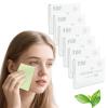 Bamboo Charcoal Oil Blotting Sheets 600 Counts  Makeup Friendly & Portable Facial Blotting Paper for Oily Skin | Natural Oil Absorbing, Travel-Size Pack (Gift-Ready) (Green) view 1