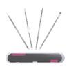 EKIND Acne Blackhead Pimple Remover Acne Tool for Face Nose, Stainless Steel Whitehead Pimple Extraction Tool 4 Piece Set, Premium Pimple Extractor Set with Acne Needles for Effective Skin Care view 1
