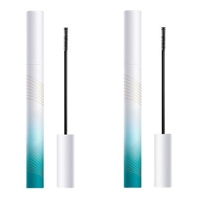 Black Waterproof Mascara for Fine Short Eyelash,Ultra Fine Waterproof Mascara,Small Soft Brush for Fine and Saggy Lashes,Non-Caking,Waterproof,Elongated (1Pcs)