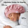 2 Pack Umisleep 22 Momme 100% Real Mulberry Silk Bonnet for Sleeping Women view 4
