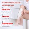 VGO Painless Hair Removal Cream for Women & Men, Hair removal cream for body, back & legs, All Skin Types, 4.06oz w/Spatula view 2