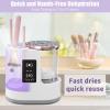 Electric Makeup Brush Cleaner, Automatic 3 in-1 Makeup Brush Dryer & Washer & Holder Combined, Portable Cosmetic Brush Cleaner Dryer Tool for All Size Makeup Brushes view 4